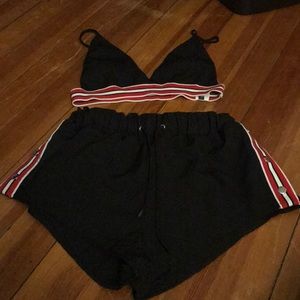 2 piece crop too and short set